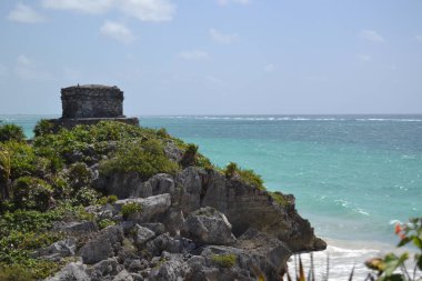 Tulum, Meksika Maya Rivierası kalıntıları görünümlerini