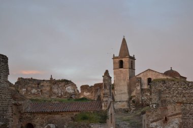 Juromenha'da gün batımı manzarası