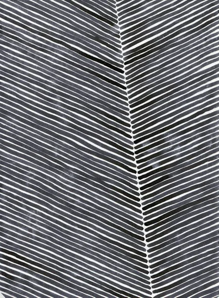 Ручная Покрашенная Чернила Асимметричная Декоративная Абстракция Бумаге — стоковое фото