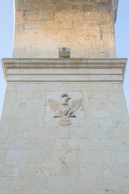 Vadi Noto Sicily. Barok mimarisinin tipik detayları ben