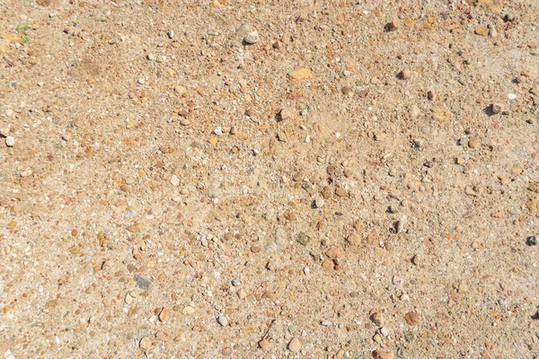 Sand soil texture with small rock for background