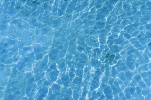 Blått vattenytan för konsistens, ovanifrån — Stockfoto