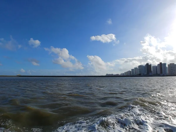 Море Сан Луис Маранью Бразилия — стоковое фото