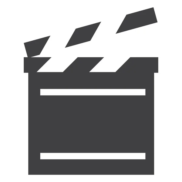 Vector Icon Mozi Fékszárny Film Jelenet Jel Jel — Stock Vector