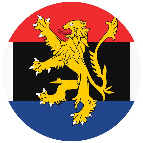 Drapeau Union Benelux Luxembourg Pays Bas Belgique — Image vectorielle