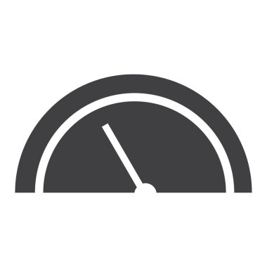 Raster takometre simgesi. Ölçüm simge. Hız göstergesi. Hız simgesi düz