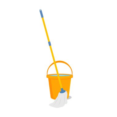 Raster temizlik ve sarı kova ev işleri aracı Hijyen Paspas