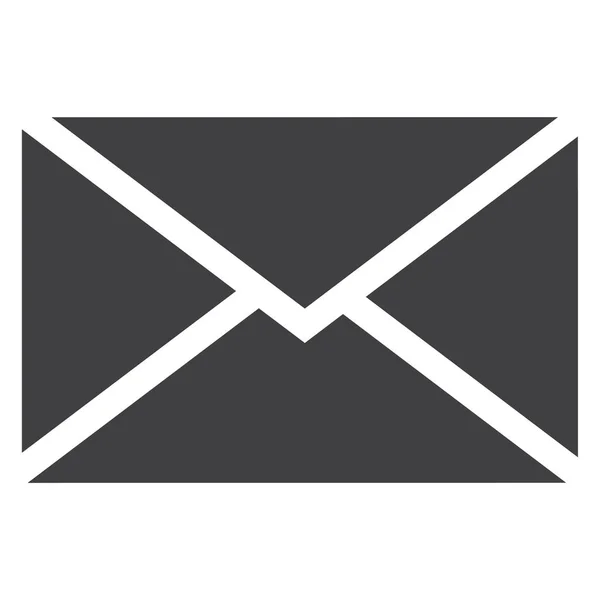 邮件光栅图标 电子邮件符号 符号隔离 — 图库照片