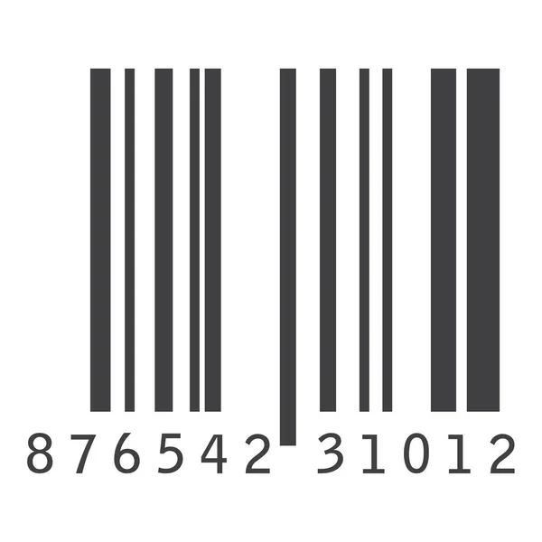Čárový Kód Samostatný Rastrový Čárový Kód Ikona Čárového Kódu Tag — Stock fotografie