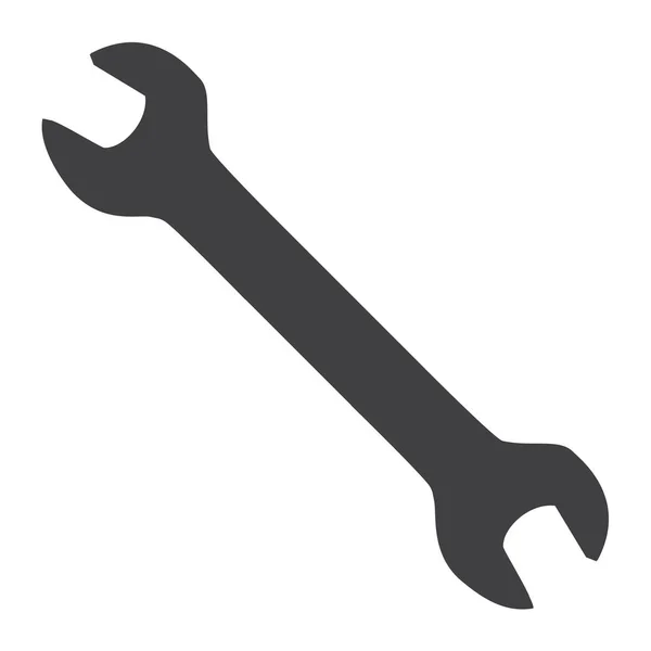 Raster Icon Two Way Wrench Spanner Wrench Icon Key Repair — Stock Photo, Image