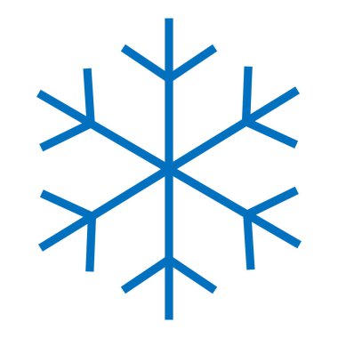 Raster simgesi basit, siluet kar tanesi kayıt, beyaz arka plan üzerinde izole sembolü. Buzdolabı, saç kremi işareti