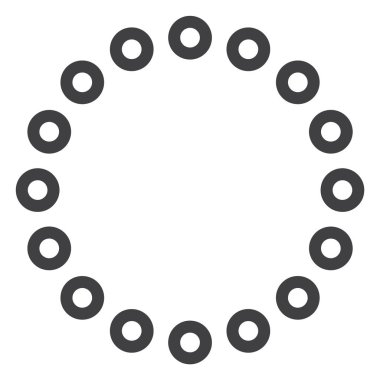 Yükleme çubuğu tarama simgesi tur. Yükleyici ilerleme işaret, sembol