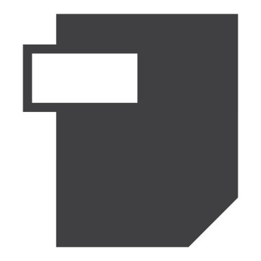 Dosya belge. Download ya da doktor işaret, sembol izole kaydetmek. 