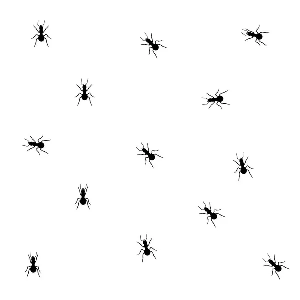 Formigas Raster Alvo Padrão — Fotografia de Stock