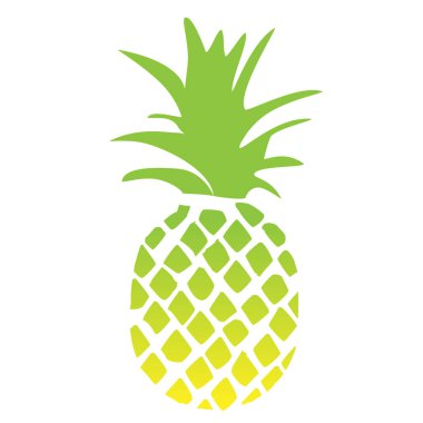 Ananas illüstrasyon, tipografi, t-shirt grafik, vektörel çizimler