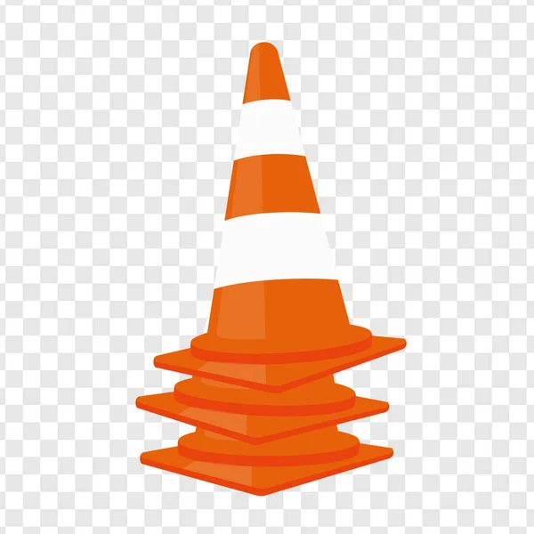 Traffic Cone Vector Illustration — Stock Vector