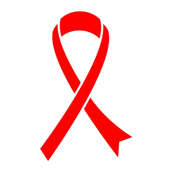 에이즈의 배경입니다 일러스트 에이즈의 일입니다 에이즈 인식입니다 배경에 상징으로 — 스톡 벡터
