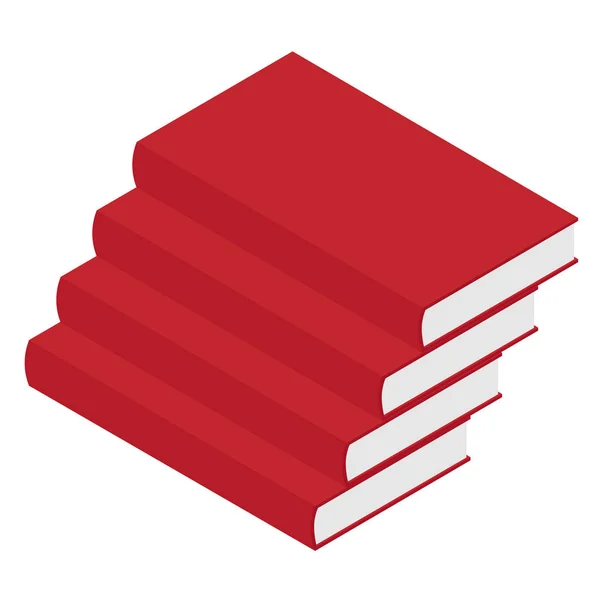 Concepto Educativo Escalera Libros Escaleras Libros Para Crecimiento Educación Cultura — Vector de stock