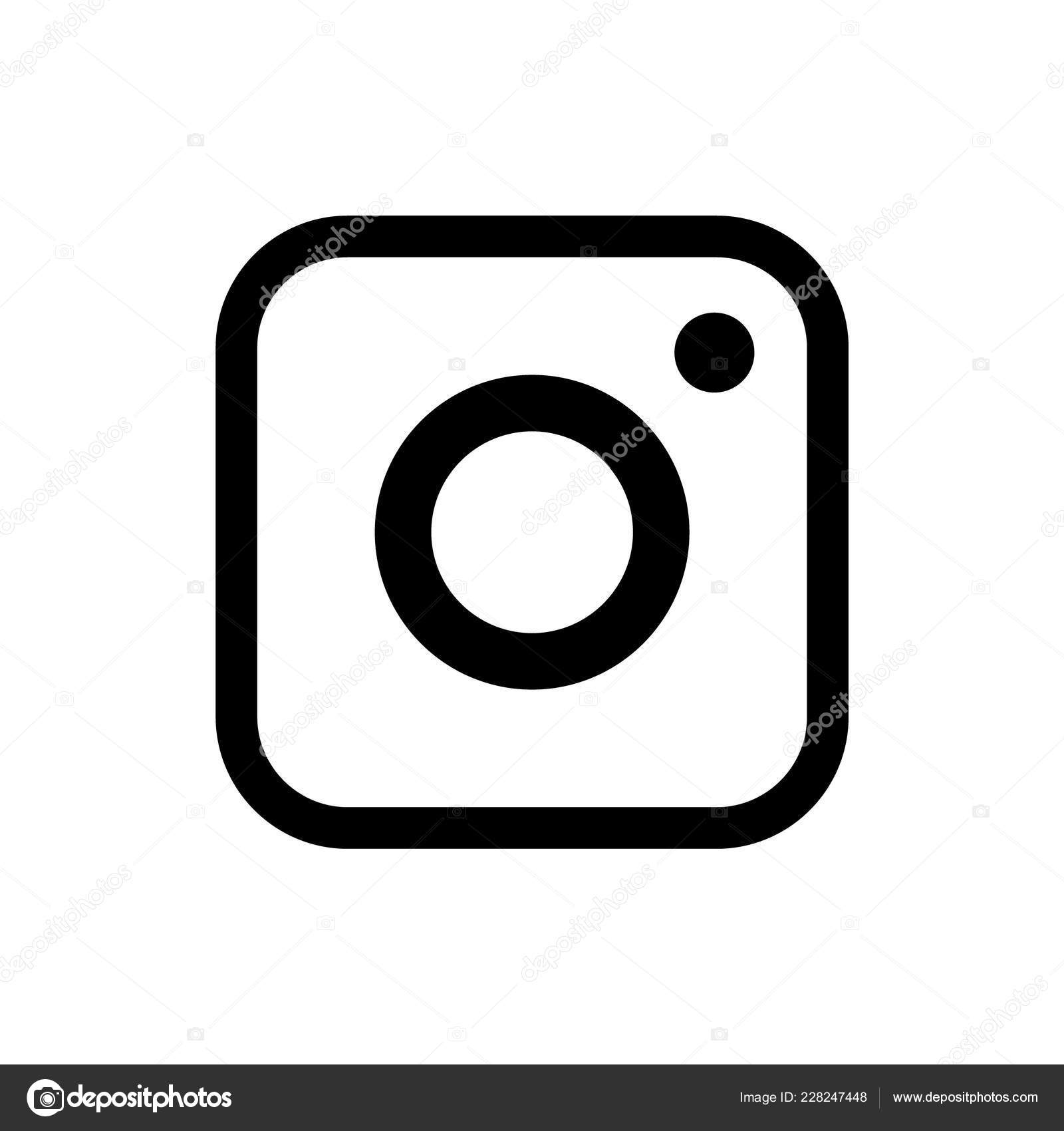 Instagram логотип растровых — Стоковое фото ...