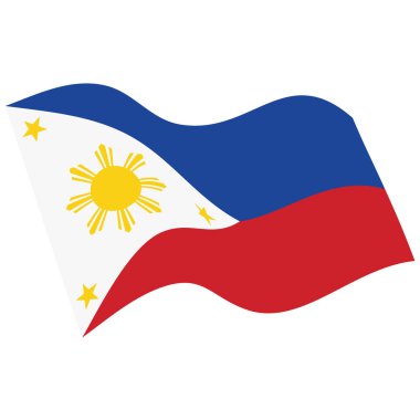 Filipinler bayrağı raster