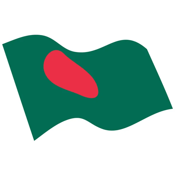 バングラデシュ国旗ラスター — ストック写真