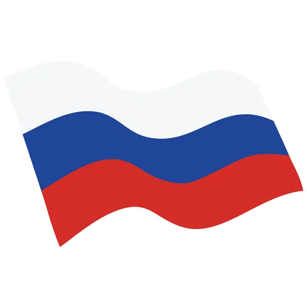 Rus federasyon bayrağı — Stok fotoğraf