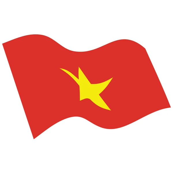 Bandera de Vietnam — Foto de Stock