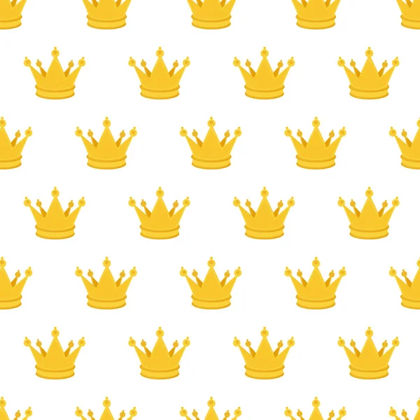 Seamless pattern crown — Stock Photo, Image