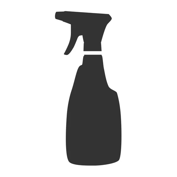 Icono Botella Aerosol Estilo Plano Aislado Sobre Fondo Blanco Para — Vector de stock