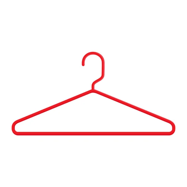 Rotes Vektor Symbol Aus Kunststoff Isoliert Auf Weißem Hintergrund — Stockvektor
