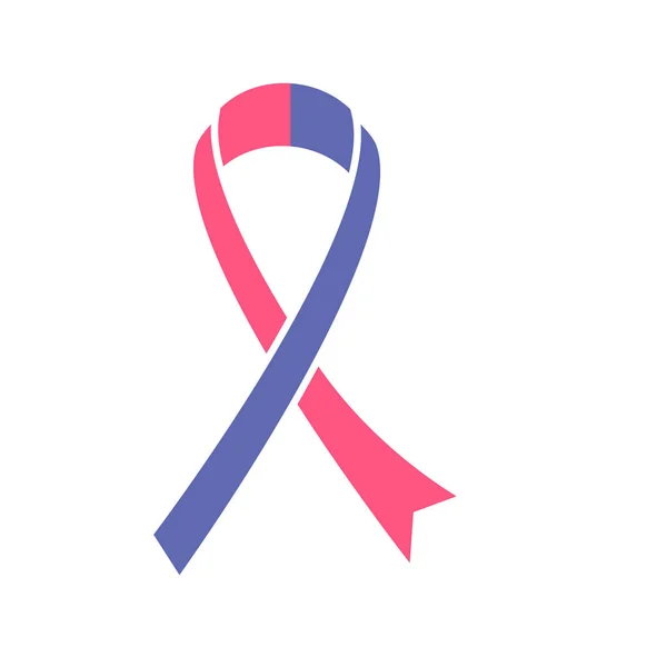 Banner Com Pro Life Awareness Realistic Ribbon Modelo Design Para — Fotografia de Stock