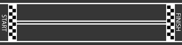 Растровая Иллюстрация Финишной Линии Гоночного Фона Вид Сверху Старт Финиш — стоковое фото