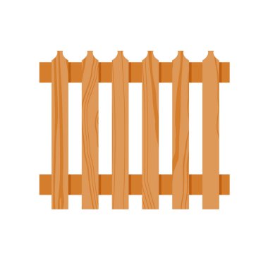 ahşap çit vektör
