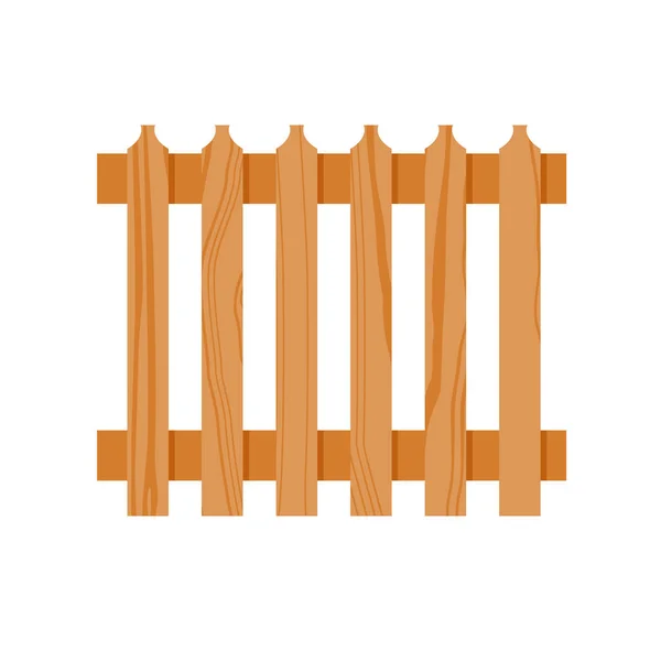 Drewniany płot wektor — Wektor stockowy