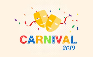 Karnaval kartı veya afiş