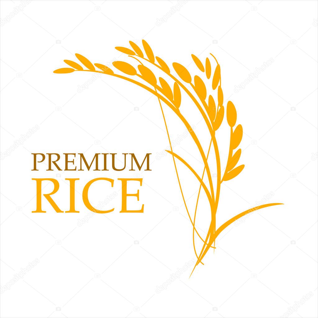 Rice premium logo