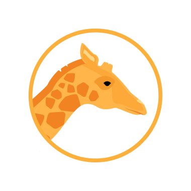 Hayvanat bahçesi ikonu zürafası