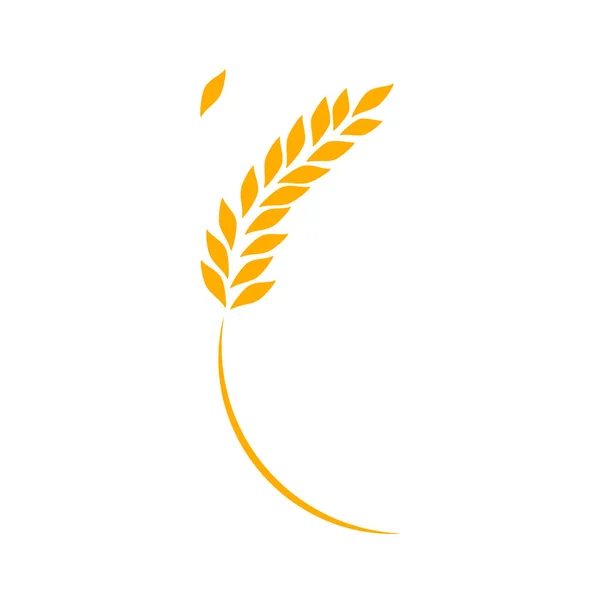 Logo del grano agricolo — Vettoriale Stock