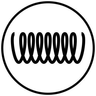 İndüksiyon pişirme spirali, elektriksel işaret 