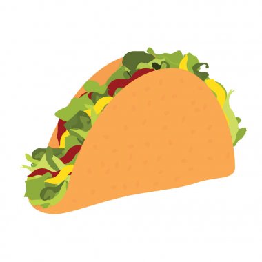 Taco Meksika yemeği. Geleneksel tacolar 