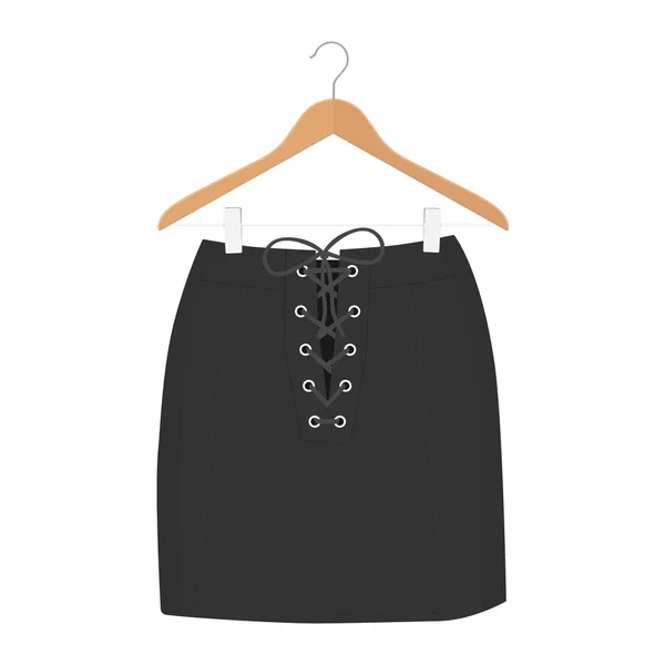Шаблон спідниці, дизайн моди жінка ілюстрація - жіноча спідниця — стокове фото