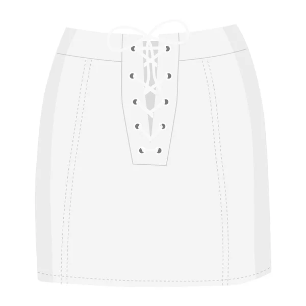 Spódnica szablon, projekt moda kobieta ilustracja kobiety spódnica — Zdjęcie stockowe