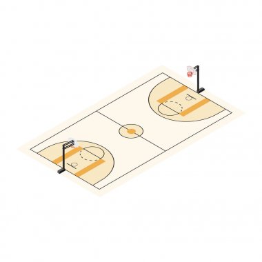 Basketbol sahası arenası