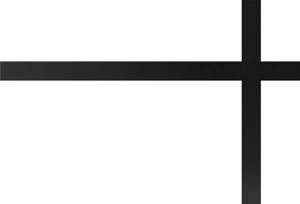 Ruban noir vecteur — Image vectorielle