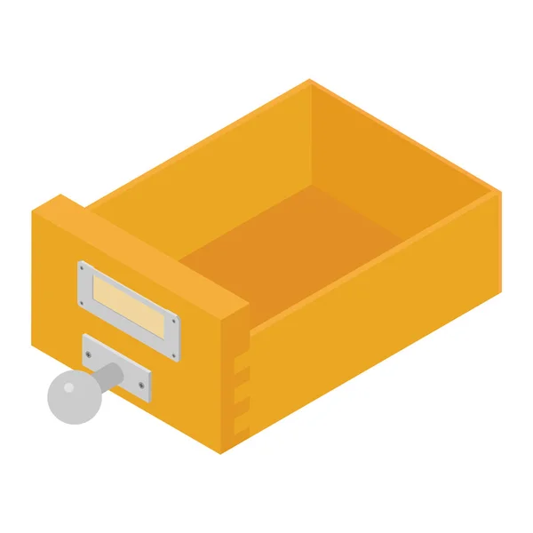 Cajón archivador — Vector de stock