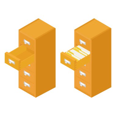 Dosyalama dolap çekmece ahşap raster