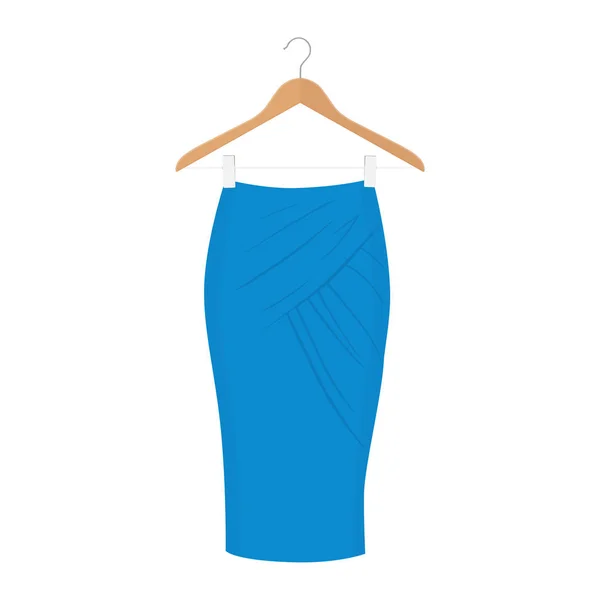 Модель обёрточной юбки — стоковое фото