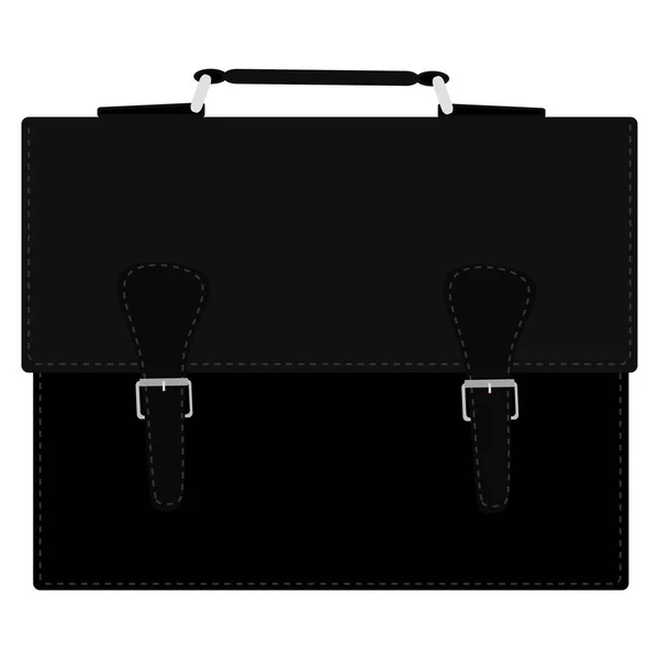 Fashion men's leather bag, briefcase, diplomat — Stock Photo, Image