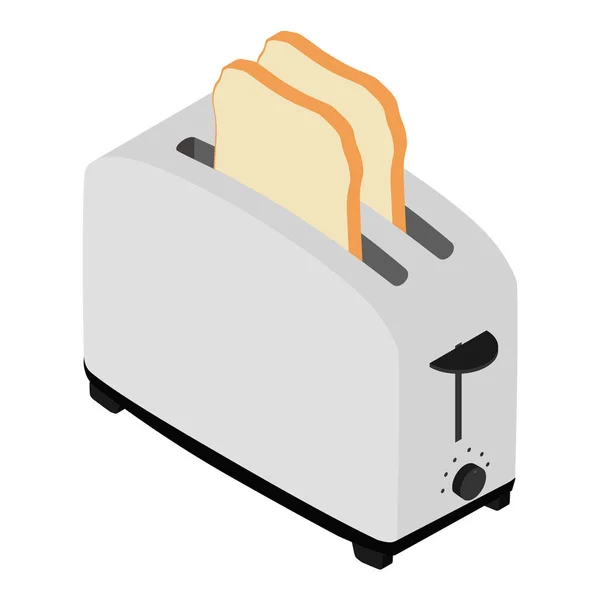 Toaster with bread — Stock Photo, Image