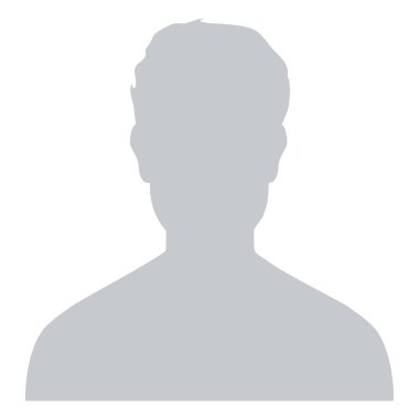 Öntanımlı avatar profil simgesi. Gri fotoğraf tutucu
